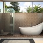 Modern glass shower screen by Dynamic Glass Melbourne